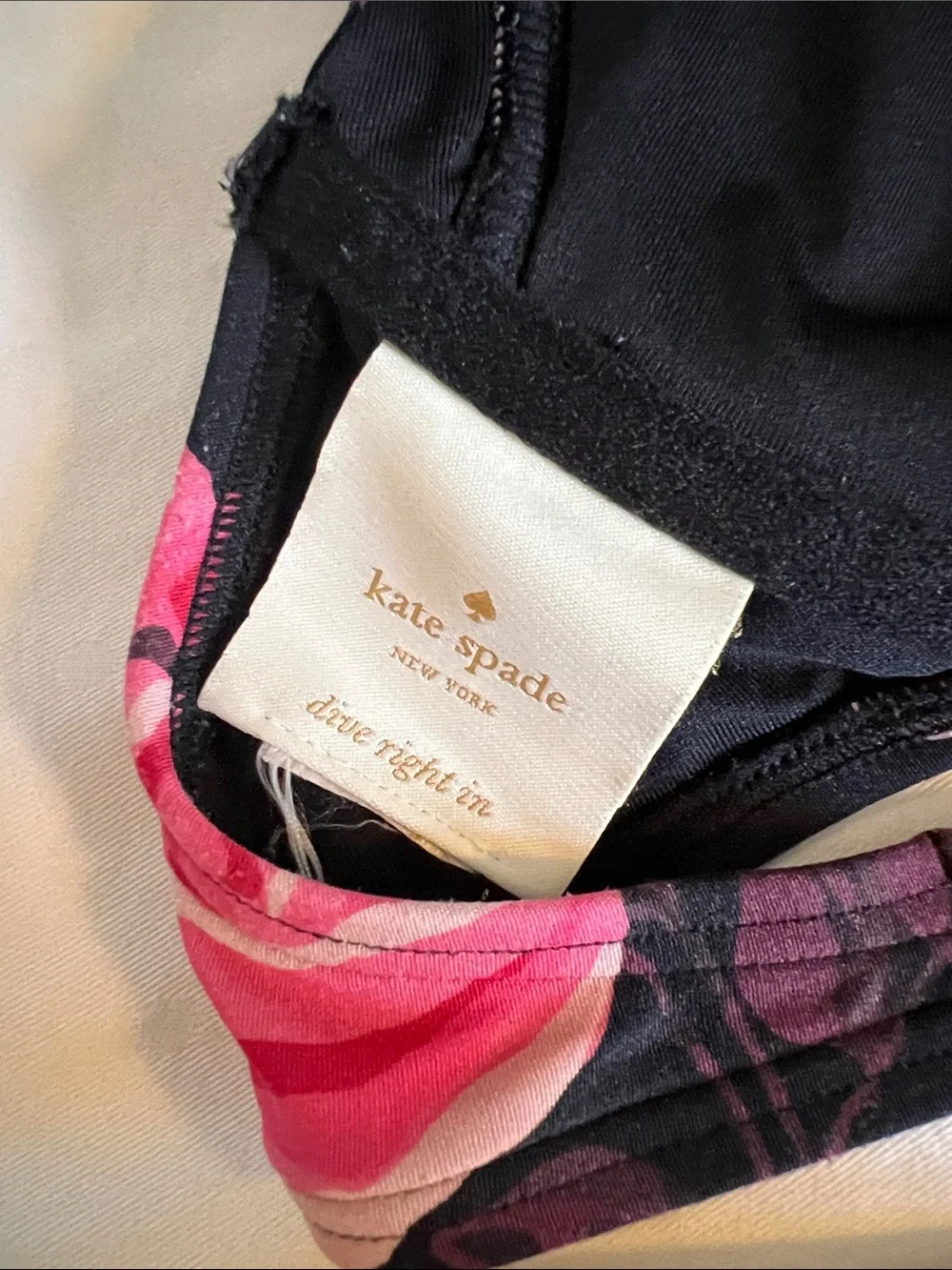 Kate Spade New York - Rosa Black Halter Bikini - SMALL